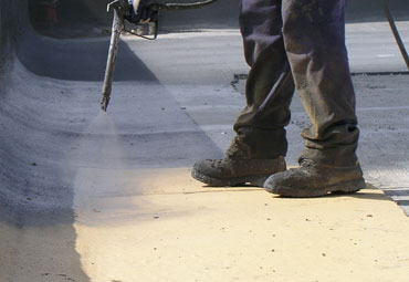 coating systems over Surrey spray foam roof systems